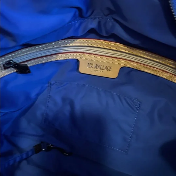 EUC, barely used MZ Wallace Black Leather Quilted Small Metro Deluxe Tote - Picture 13 of 14